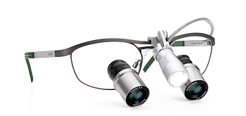 Лупы бинокулярные ExamVision Kepler Kompakt без покрытия в оправе Sport v2