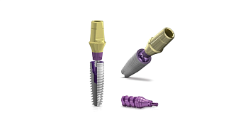 Имплантат  C1   конич. с шестигр. позиционером C1 /MIS