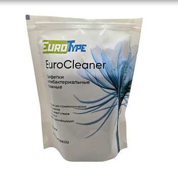 Евроклинер салфетки дезинфицирующие сменный блок (200шт) / Eurotype