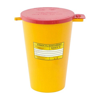 Контейнер для сбора острого инструмента класса Б 1 л / Респект