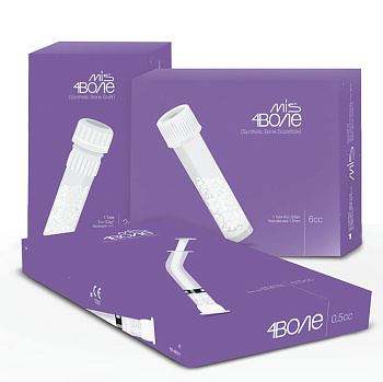 4бон заменитель костной ткани синтетический, гранулы  0,5-1 мм, 0,5 куб.см BS-4BS01 / MIS