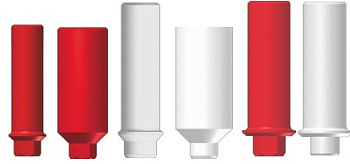 Абатмент прямой пластиковый с шестигранником L=11 мм / MIS