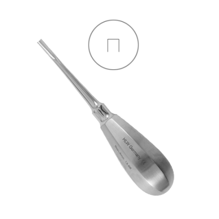 ЭЛЕВАТОР Bein, прямой, 4 мм 13-8B  HLW Германия