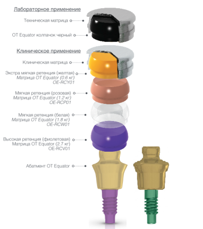 АБАТМЕНТ экватор для C1   MIS  22930