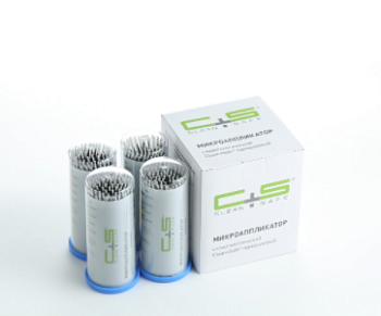 Микроаппликаторы Clean+Safe для нанесения бондинга (100шт.) / Clean+Safe