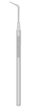Зонд зубной изогнутый (нержавеющий) / Можайск