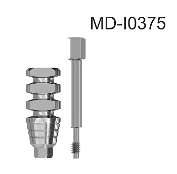Трансфер (головка) слепочный для открытой ложки, L=11 мм / MIS