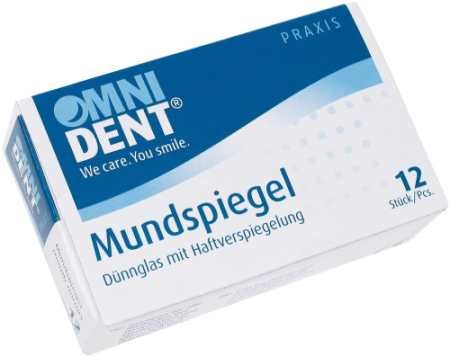 ЗЕРКАЛО стоматологическое №5 (24 мм. 12 шт.)   OMNI DENT