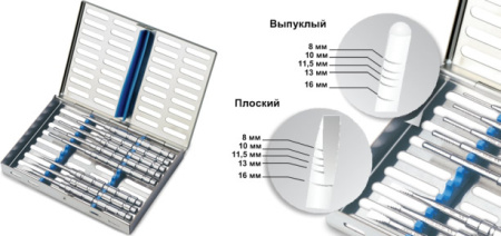 НАБОР остеотомов MK-0002  MIS