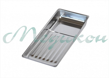 Лоток стоматологический б/крышки 195*90*25 ЛМС-8 / МЕДИКОН