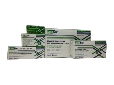 ПАКЕТ д стерил. автокл.  90х260 мм (200 шт.)   EuroType