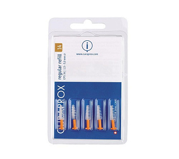 Ёршики межзубн. regular 1.5 мм оранж. (5 шт) / CURAPROX