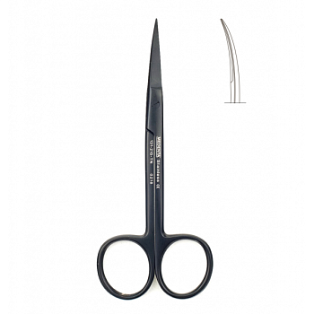 _Ножницы изогнутые остроконечные 12 см 131-215-TN / Medenta