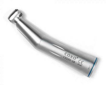 Наконечник угловой CX235-1B стандартная головка, одноточечный спрей, кнопочный зажим / COXO