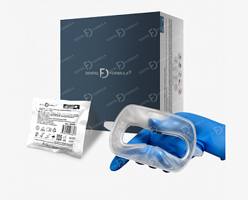 Ретрактор (оптрагейт) стоматологический одноразовый белый DENTAL FORMULA (1 шт) / Benovy