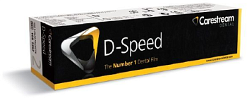 Пленка рентгеновская Carestream (KODAK) D-Speed Film (30,5х40,5мм) зеленочувст, класс D уп.100шт