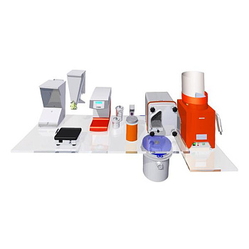 Гипсовочная лаборатория с мокрым триммером без мебели