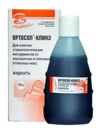 ОРТОСОЛ-КЛИНЗ д очистки инстр. от слеп.масс  Белгород