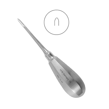 Элеватор Bein прямой 3мм 13-4В* / HLW Германия