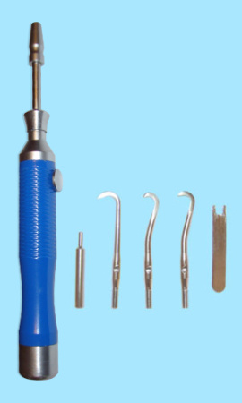 КОРОНКОСНИМАТЕЛЬ КС-1 ТЕХ ручн. взвод голуб.  Казань