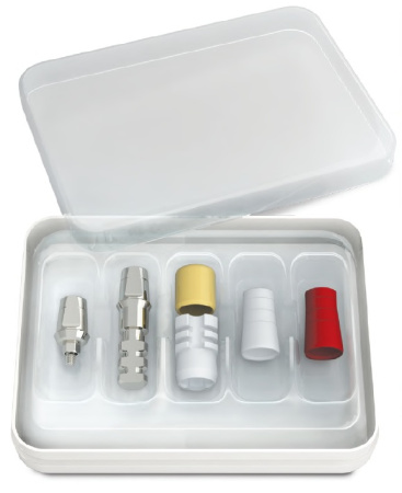 НАБОР ортопед. д трансгинг. абатмента (абатмент, слеп. головка)  MIS