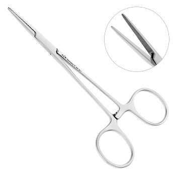 Зажим прямой Halstead-Mosquito 12,5см, 20-1* / HLW Германия