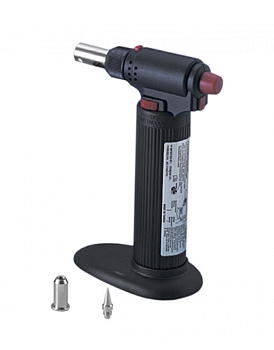Горелка газовая настольная ручная пьезоэлектрическая с наддувом MICRO-TORCH (04026) / Тайвань